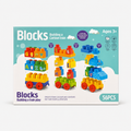 blocks (Build a cartoon train)