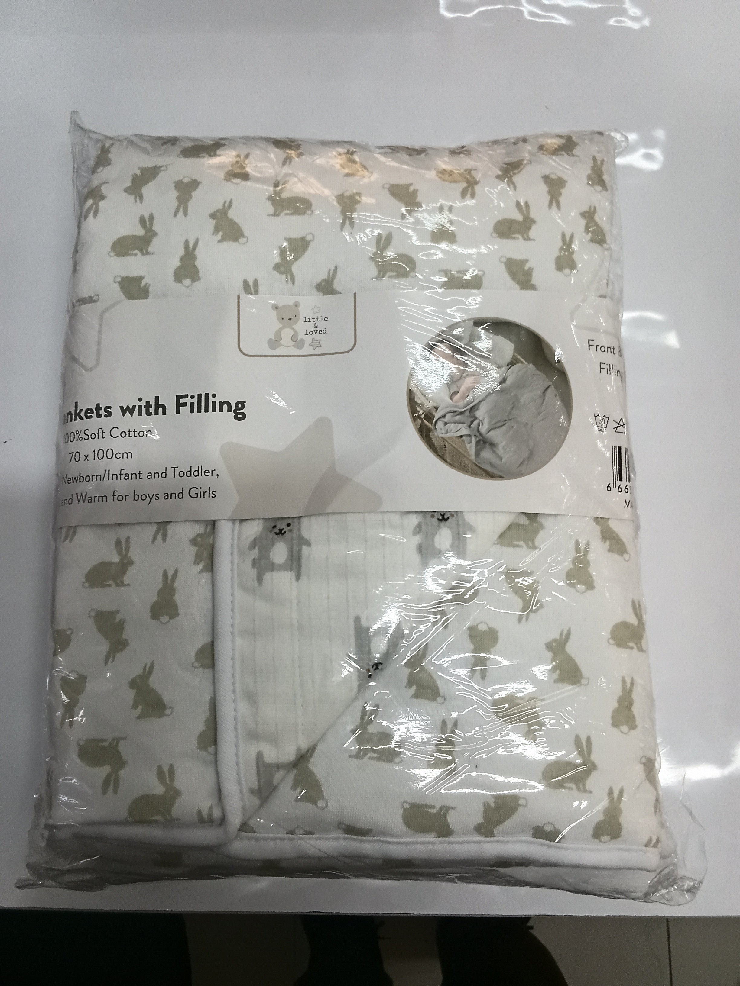 Baby Blankets with Filling