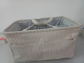 Collapsible woven diaper caddy