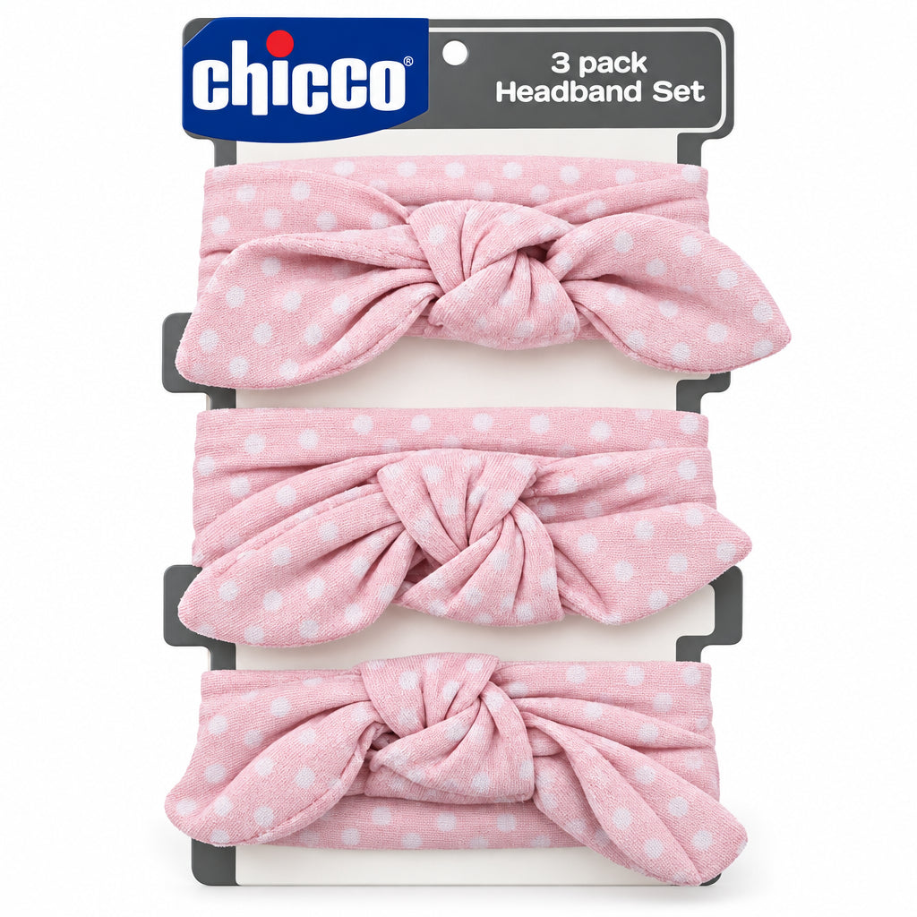 Chicco 3 pack headband set
