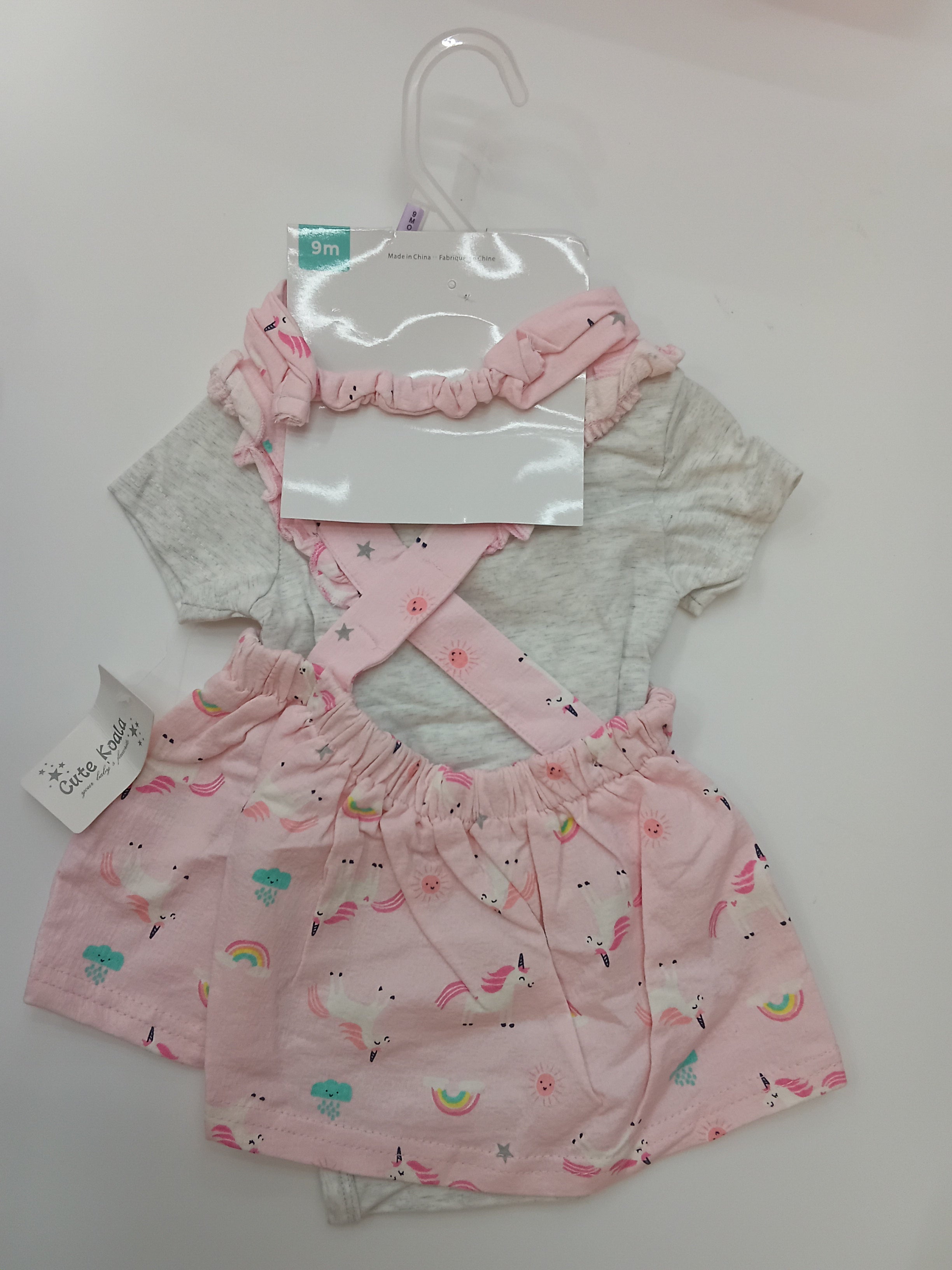 Assorted baby dress-top combo