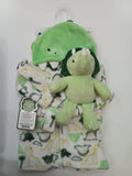 Little celebrity 2-PC SET ROBE & PLUSH TOY (0-6 months)
