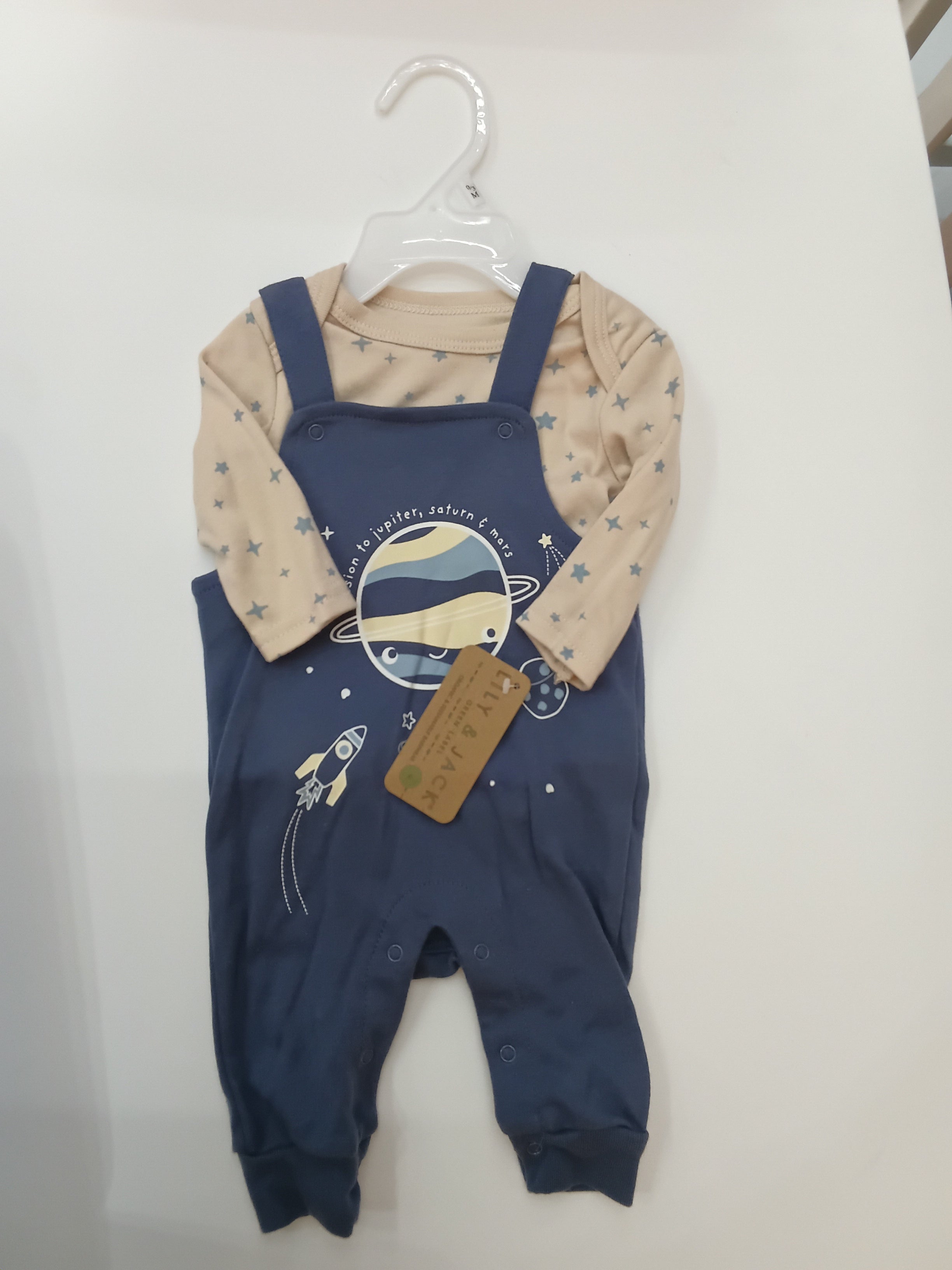 Liky & Jack baby sleepsuit and t-shirt combo