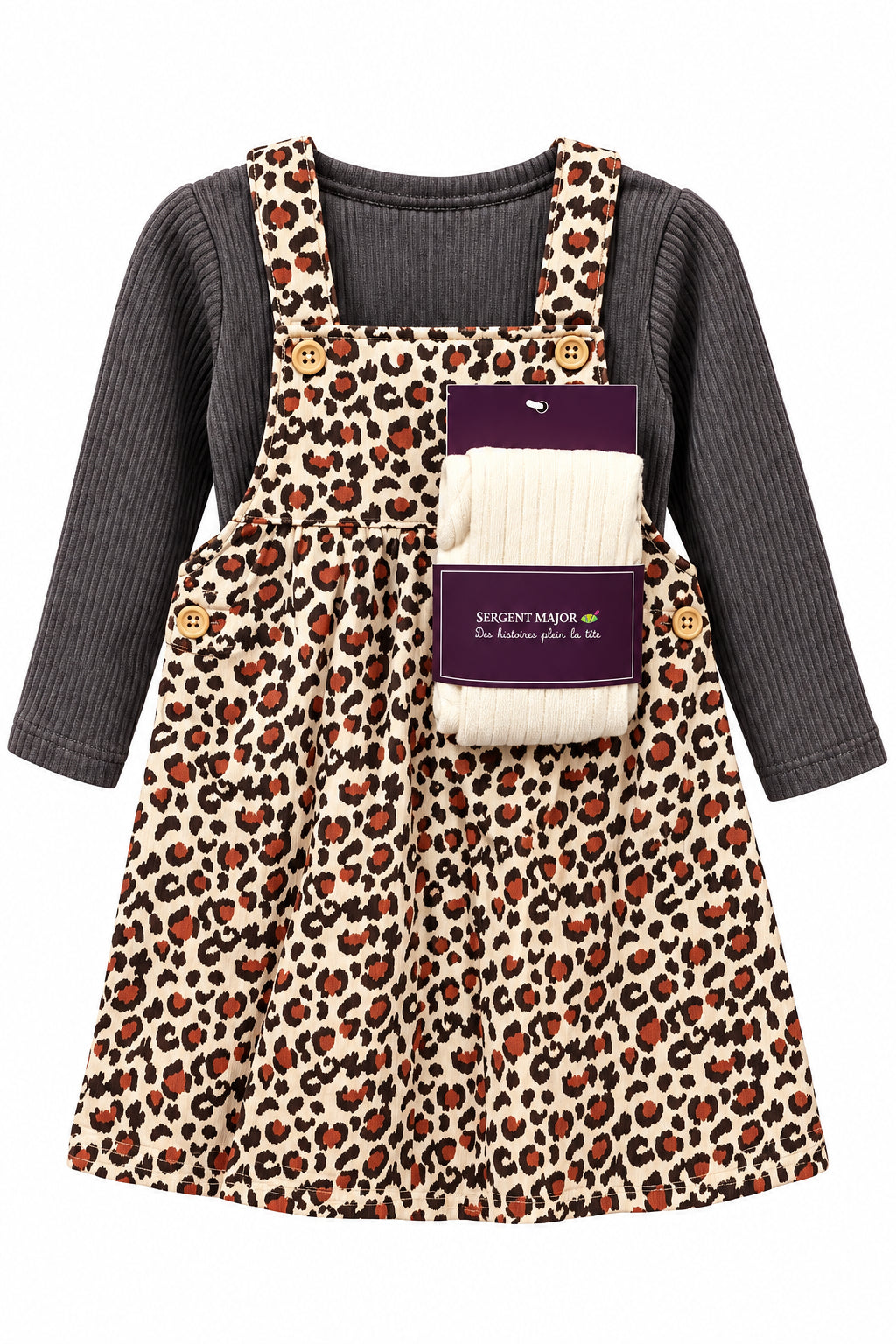 Sergent major kids 3-piece clothing set