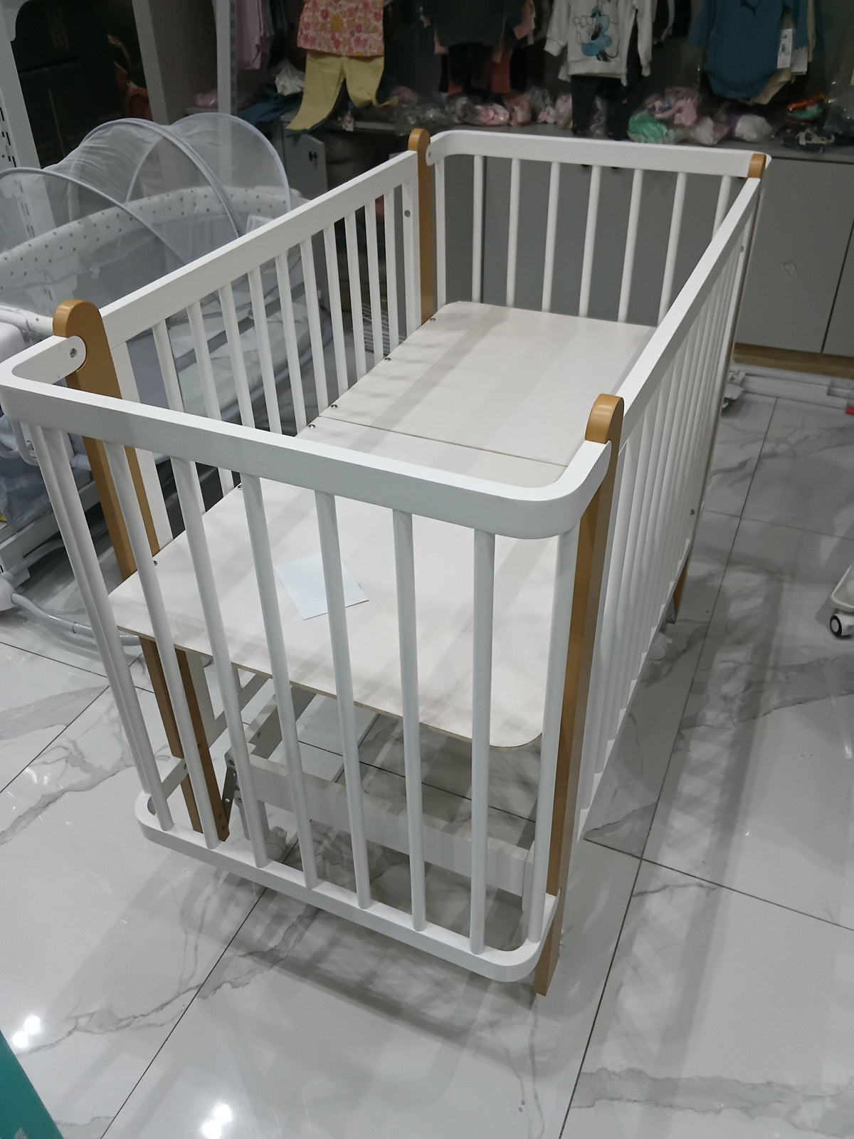 Baby wooden cribs