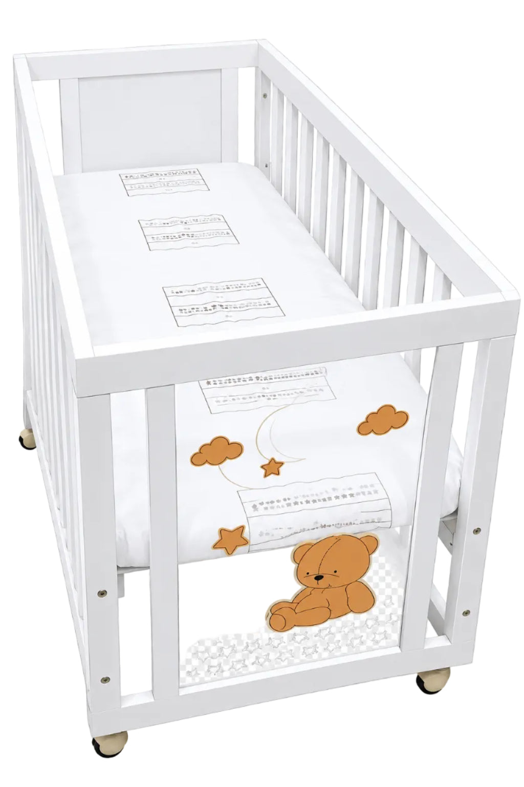 Baby wooden cribs