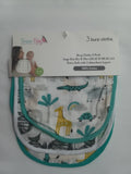 Forever baby burp clothes 3 pack 0-12 months
