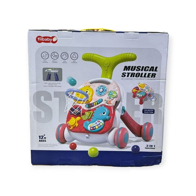 Tiibaby Musical Stroller 3 in 1