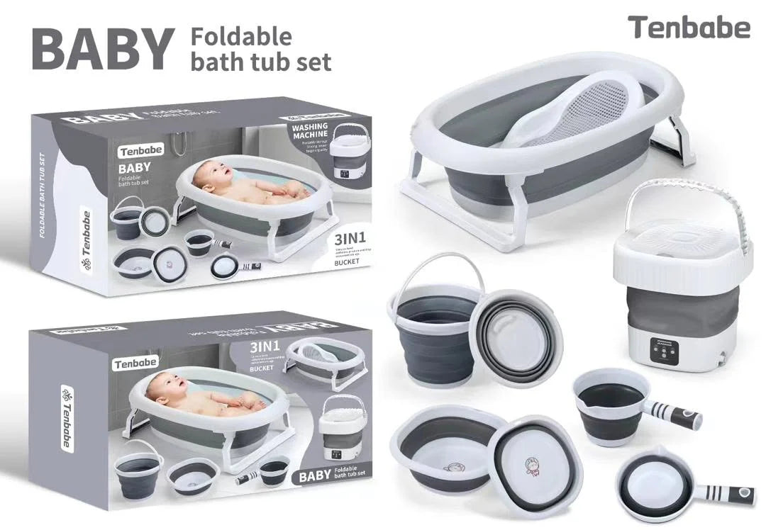 6 in 1 temperature bath tub set