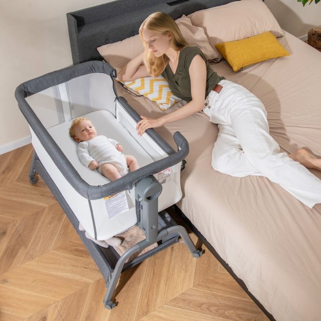 Bassinet Bed With Rocker Function