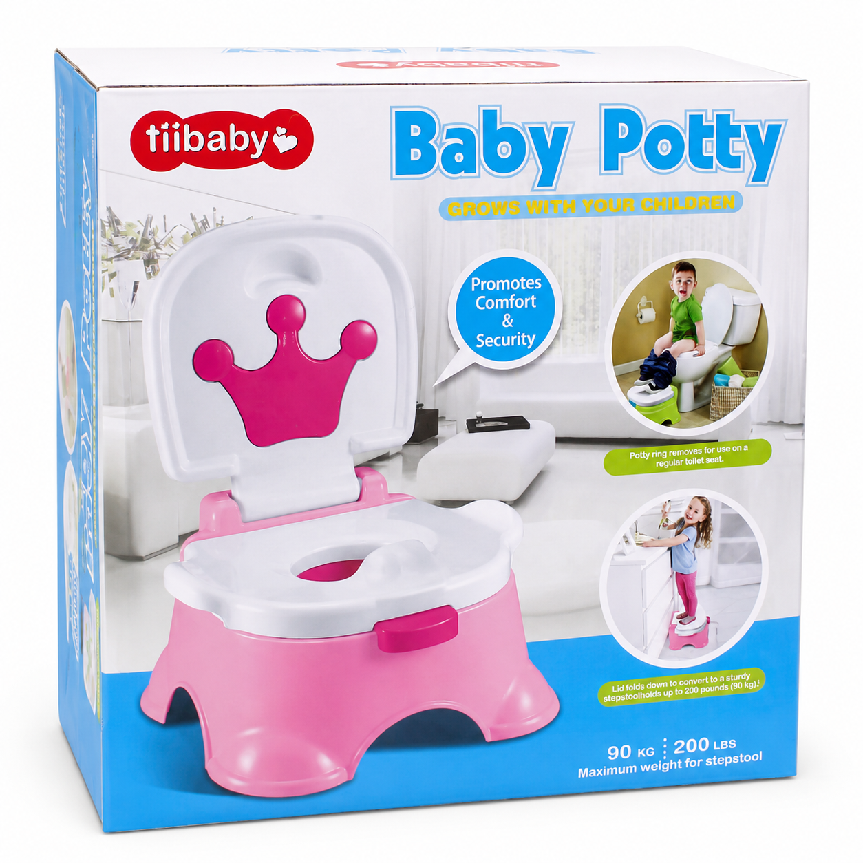 Tiibaby baby potty 3 in 1