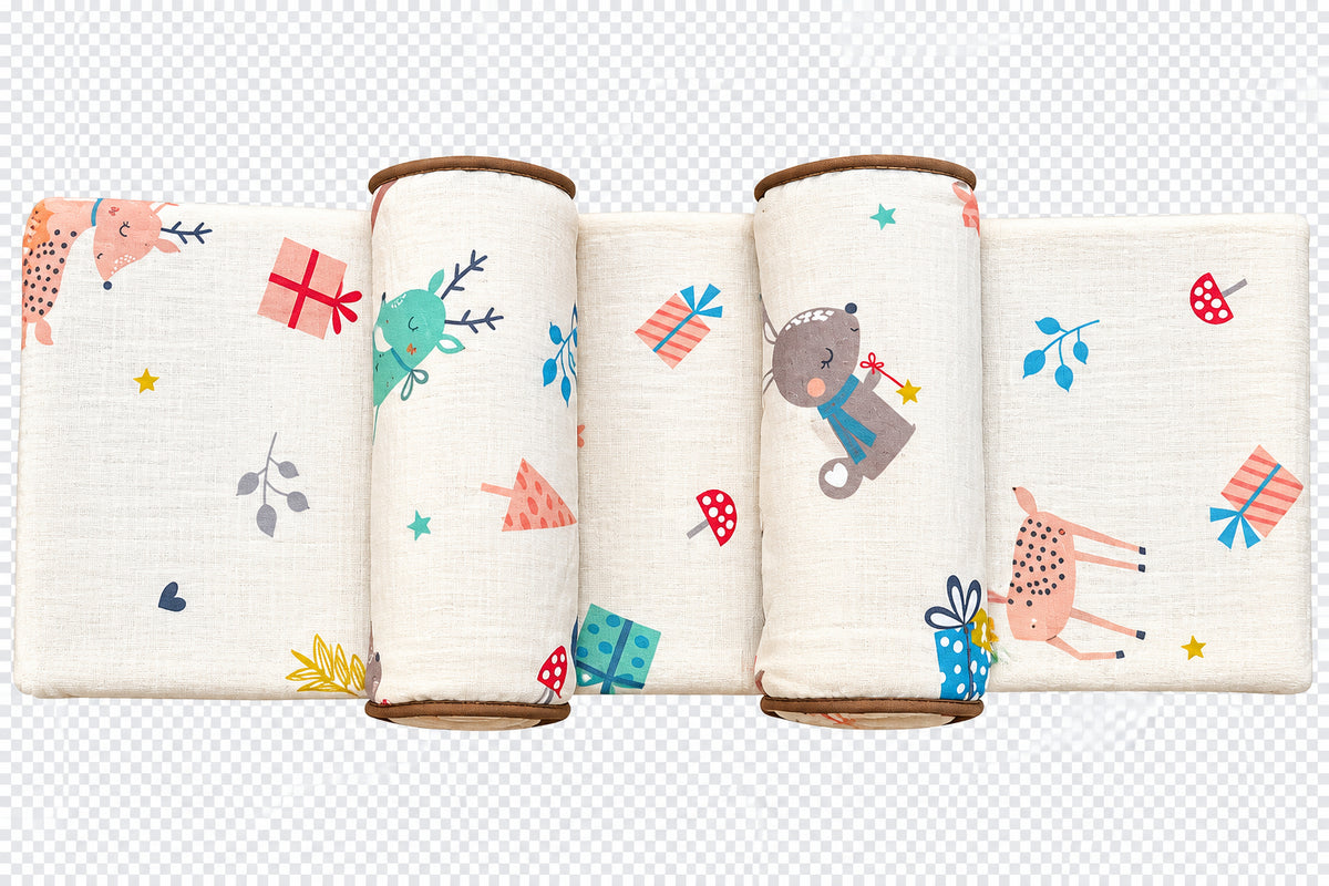 Baby adjustable anti-roll pillows herbal