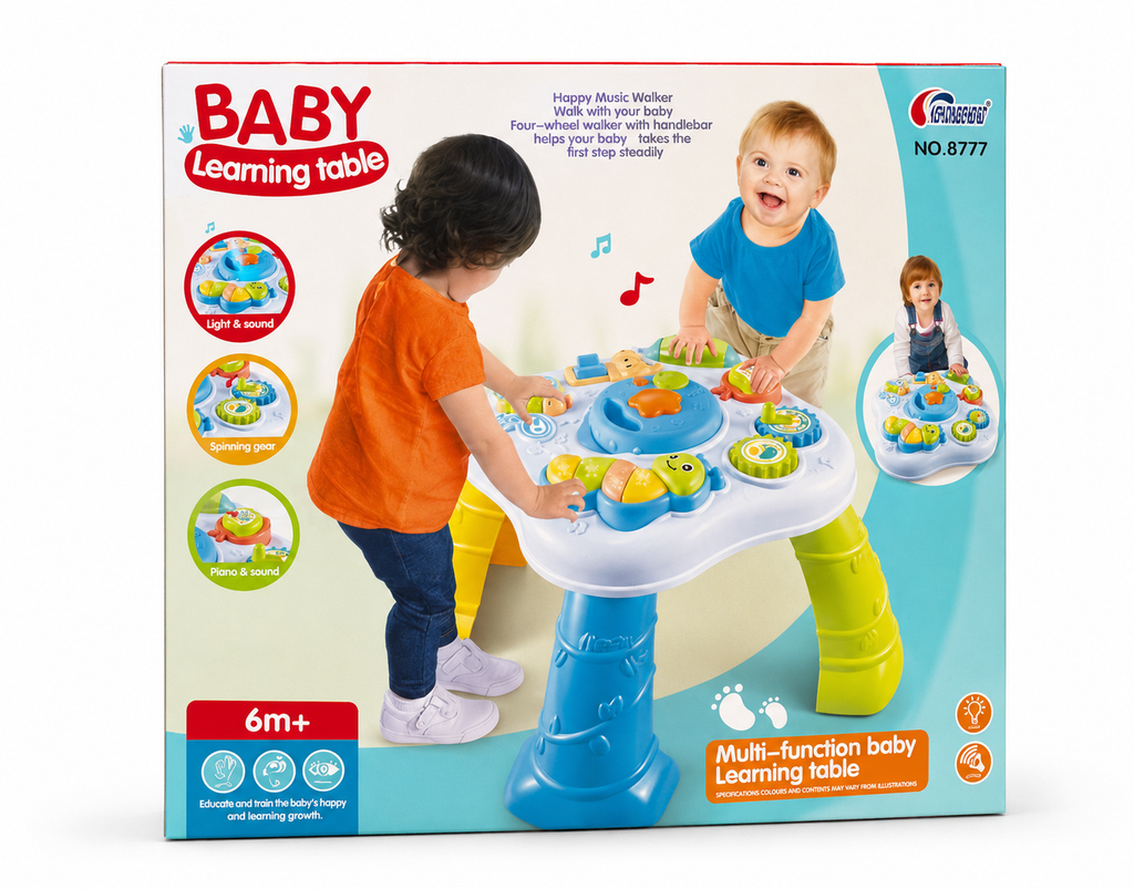 Baby learning table
