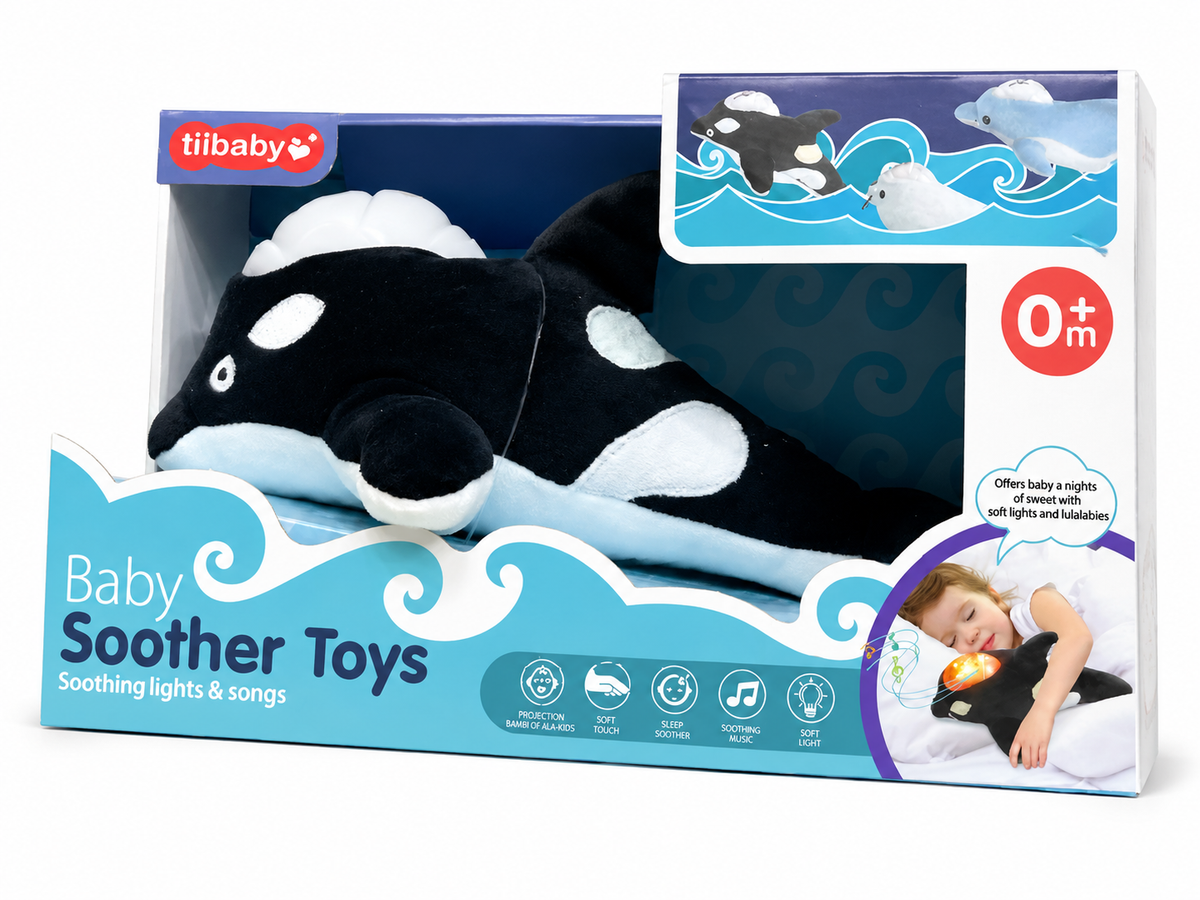 Tiibaby Baby soother Toys Cute plush stuffed animal