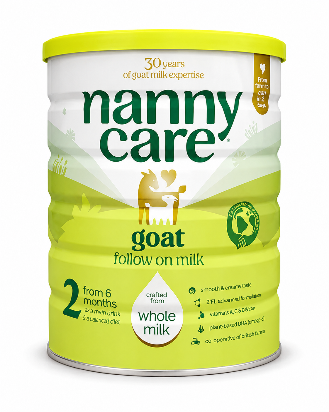 Nannycare follow on milk