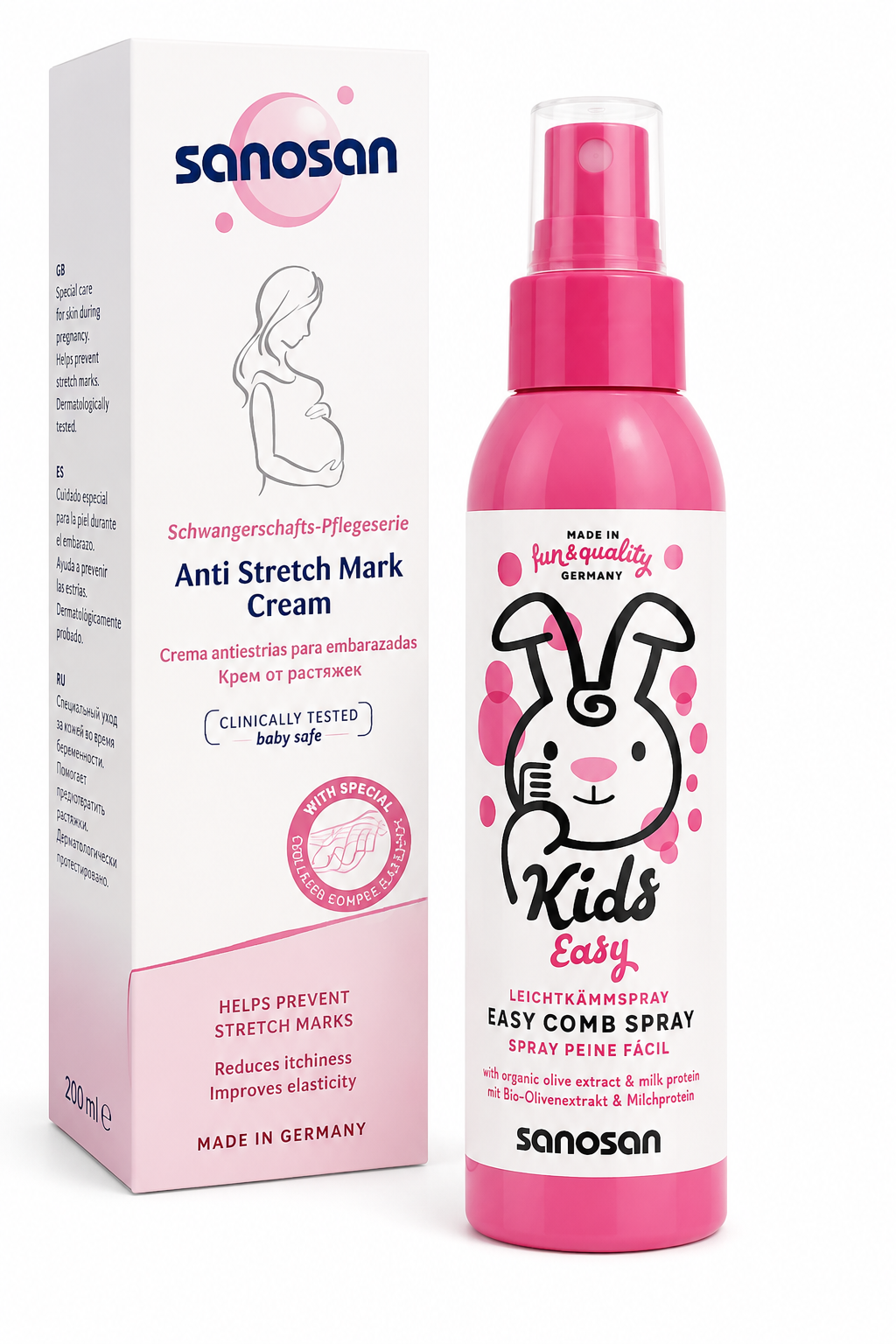 Sanosan Kids Easy Comb Spray – 125ml