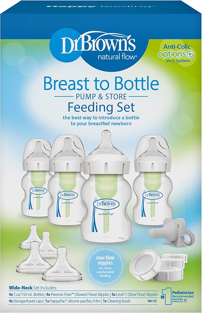 Newborn Feeding Set DrBrowns Anti-colic