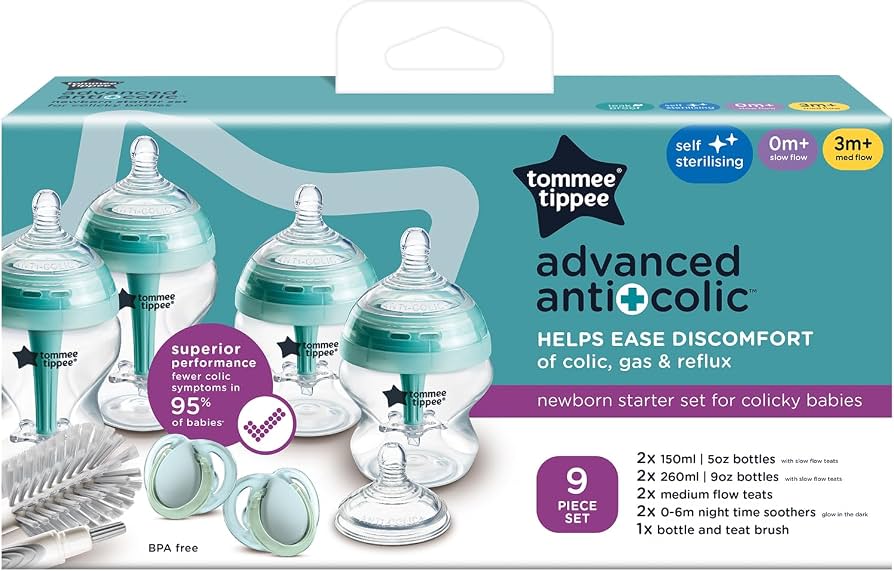 Tommee Tippee Advanced anti+colic bottles