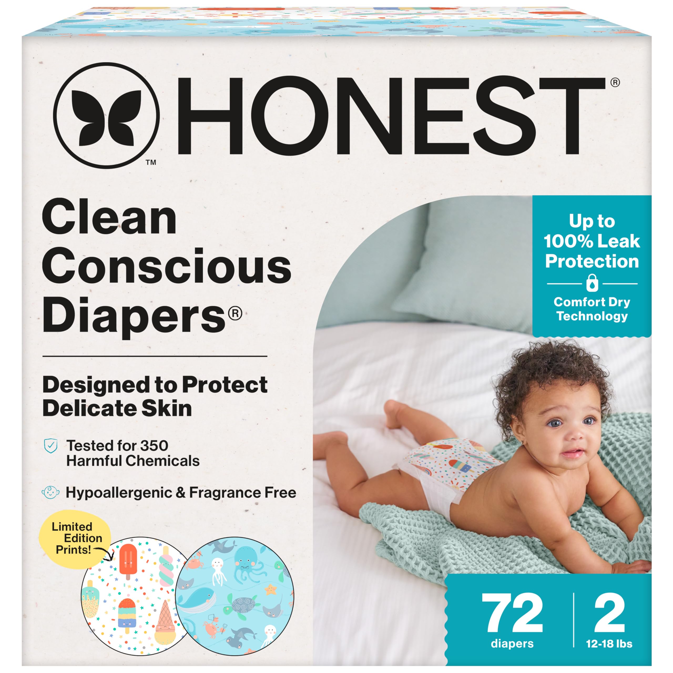 Honest clean conscious diapers