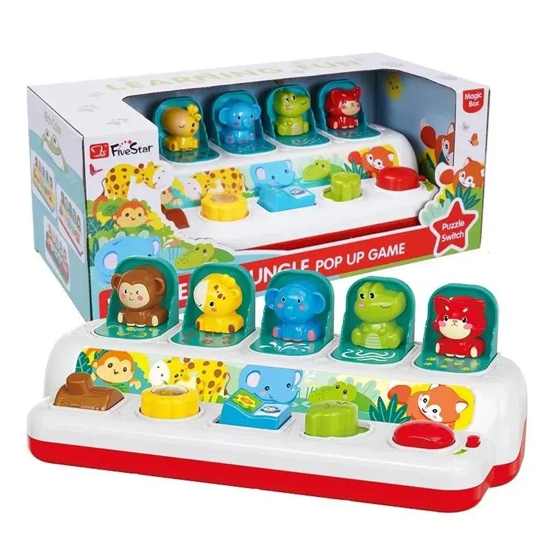 Fivestar learning fun wonderful jungle pop up game