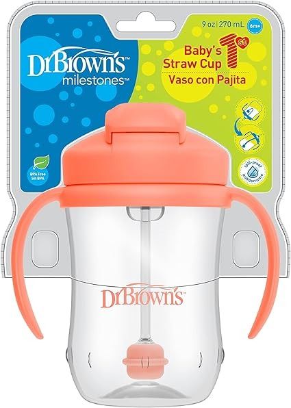 Dr Brown's milestones Insulated Straw Cup