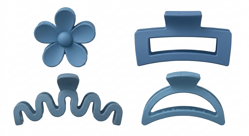 Chicbaby brand hair clip set with various designs