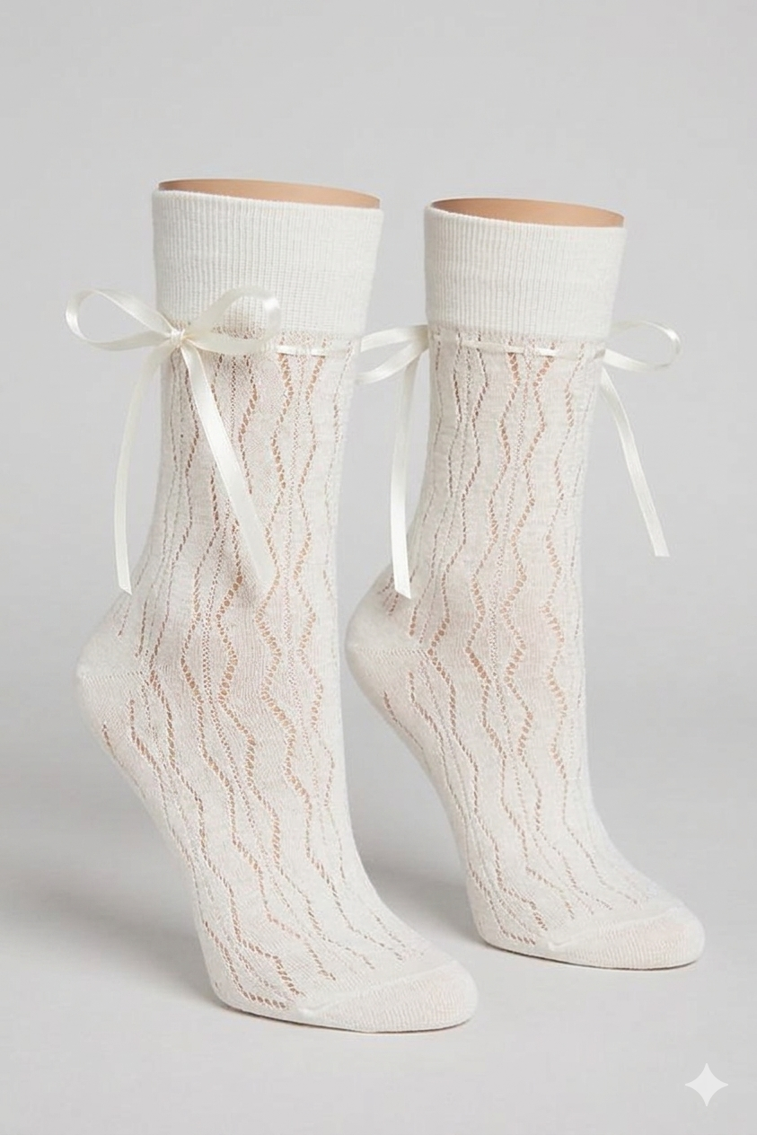 Hair accessories with socks