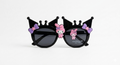Kuromi-themed kids sunglasses and hair accessory sets