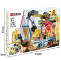 Five star Transformer construction truck