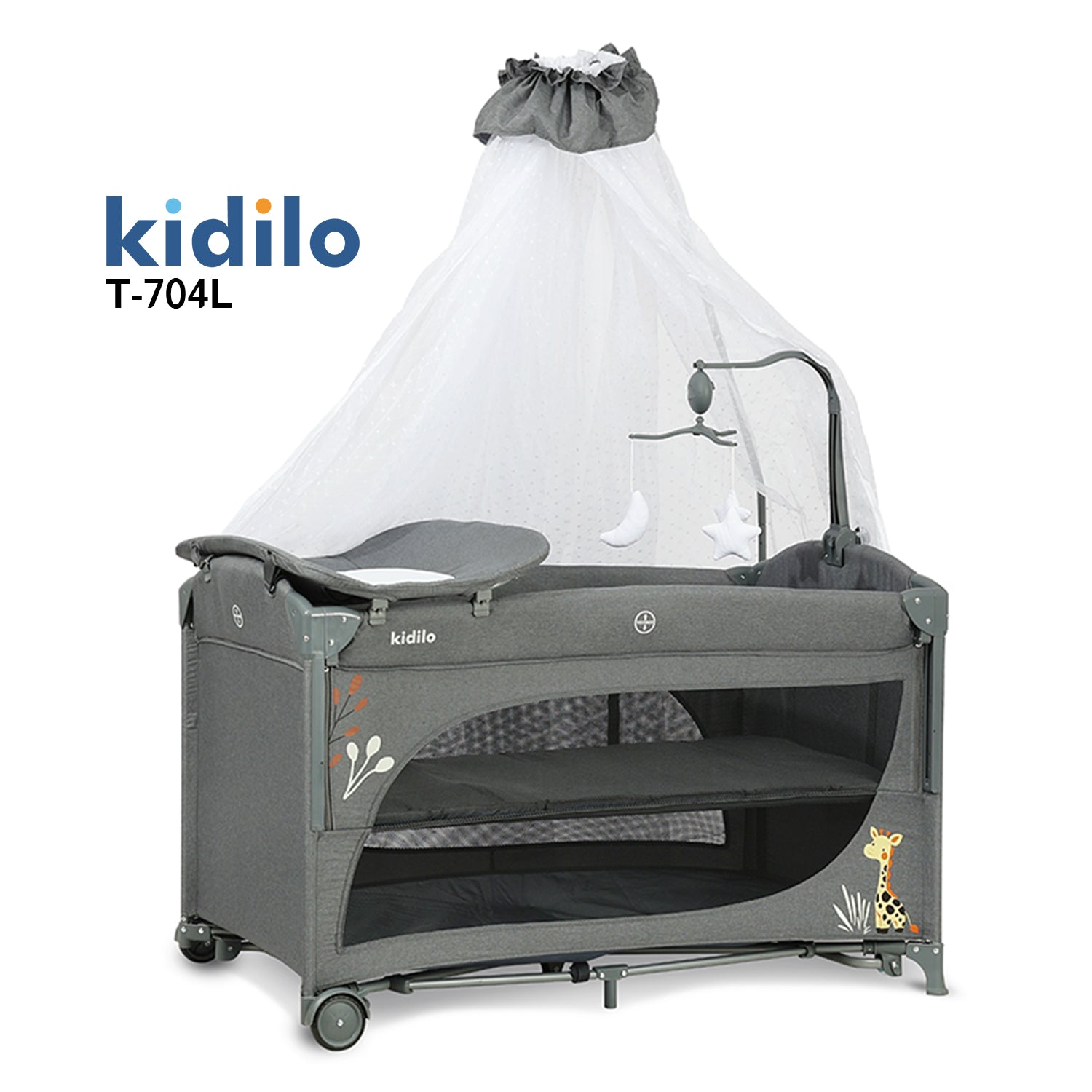 Kidilo Baby Travel Cot