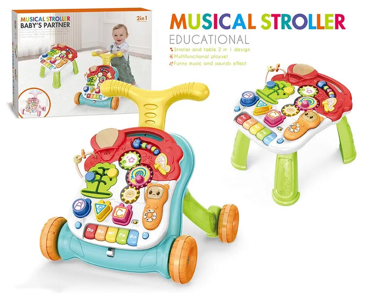 5 in 1 Baby Patner Musical and Stroller