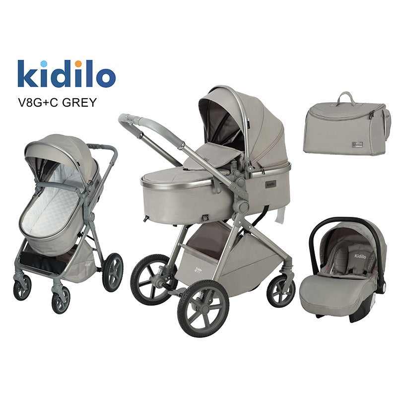 Kidilo v8 + C stroller