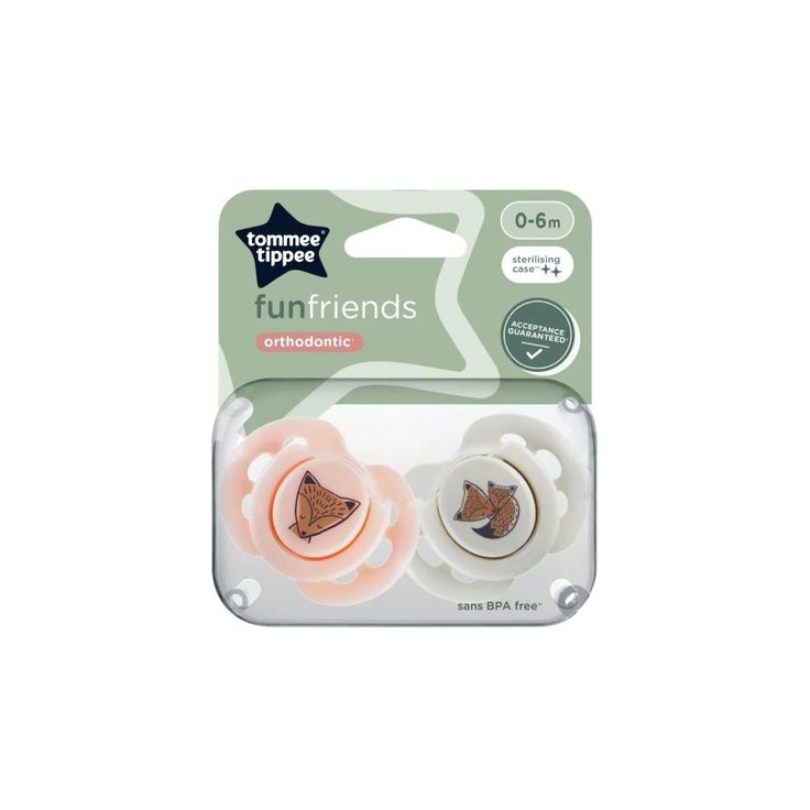 Twistshake with passion for babies 2x Orthodontic pacifiers