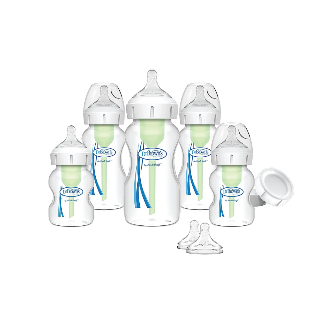 Dr. Brown's Anti-colic Wide-Neck plastic bottles