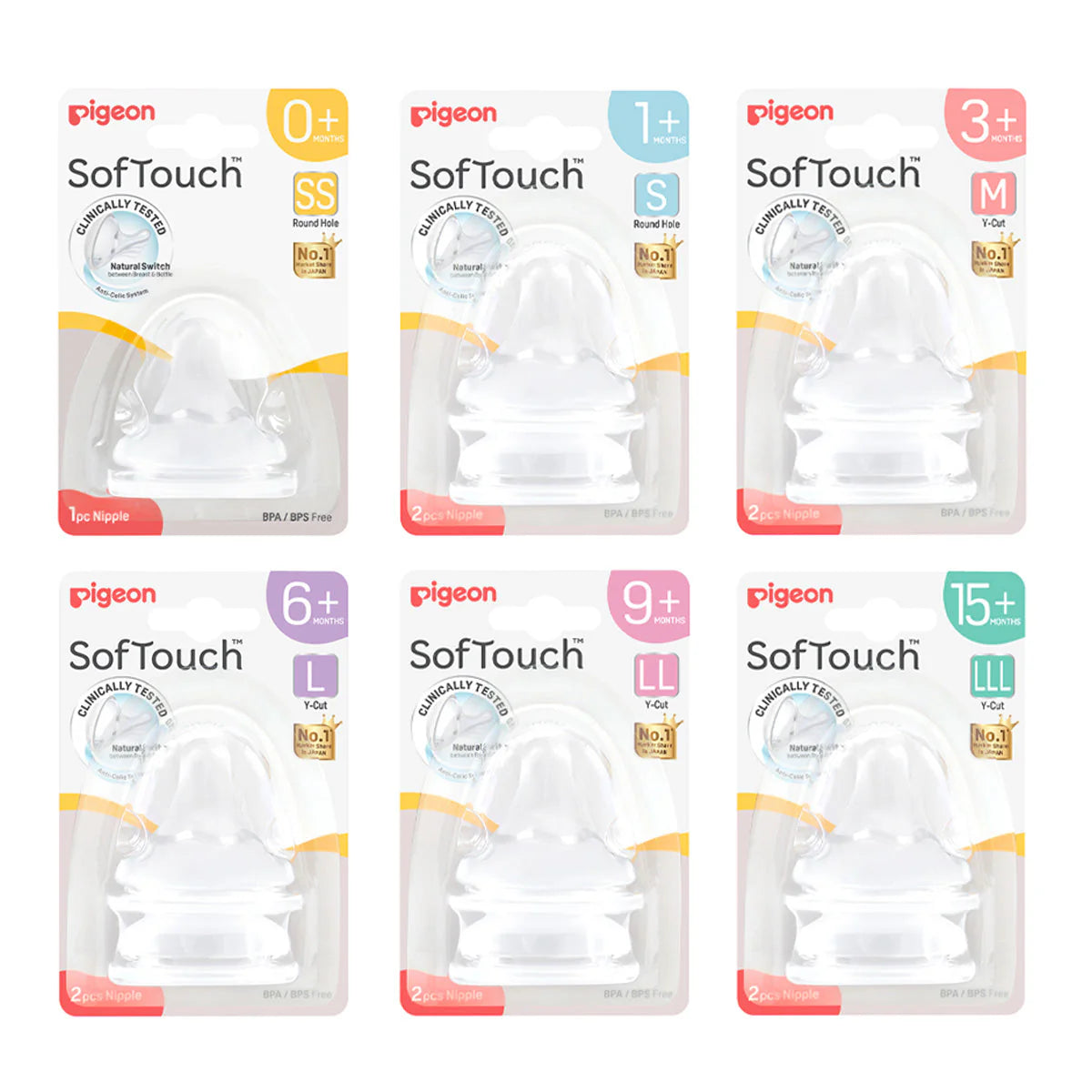 Pigeon SofTouch wide neck