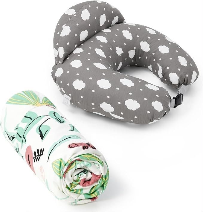 Breastfeeding pillow with strap