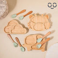 Bamboo Suction Plate