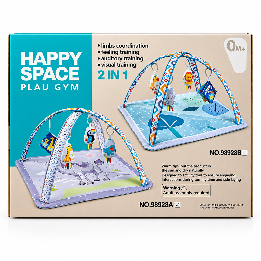Happy Space Plau gym 2 in 1