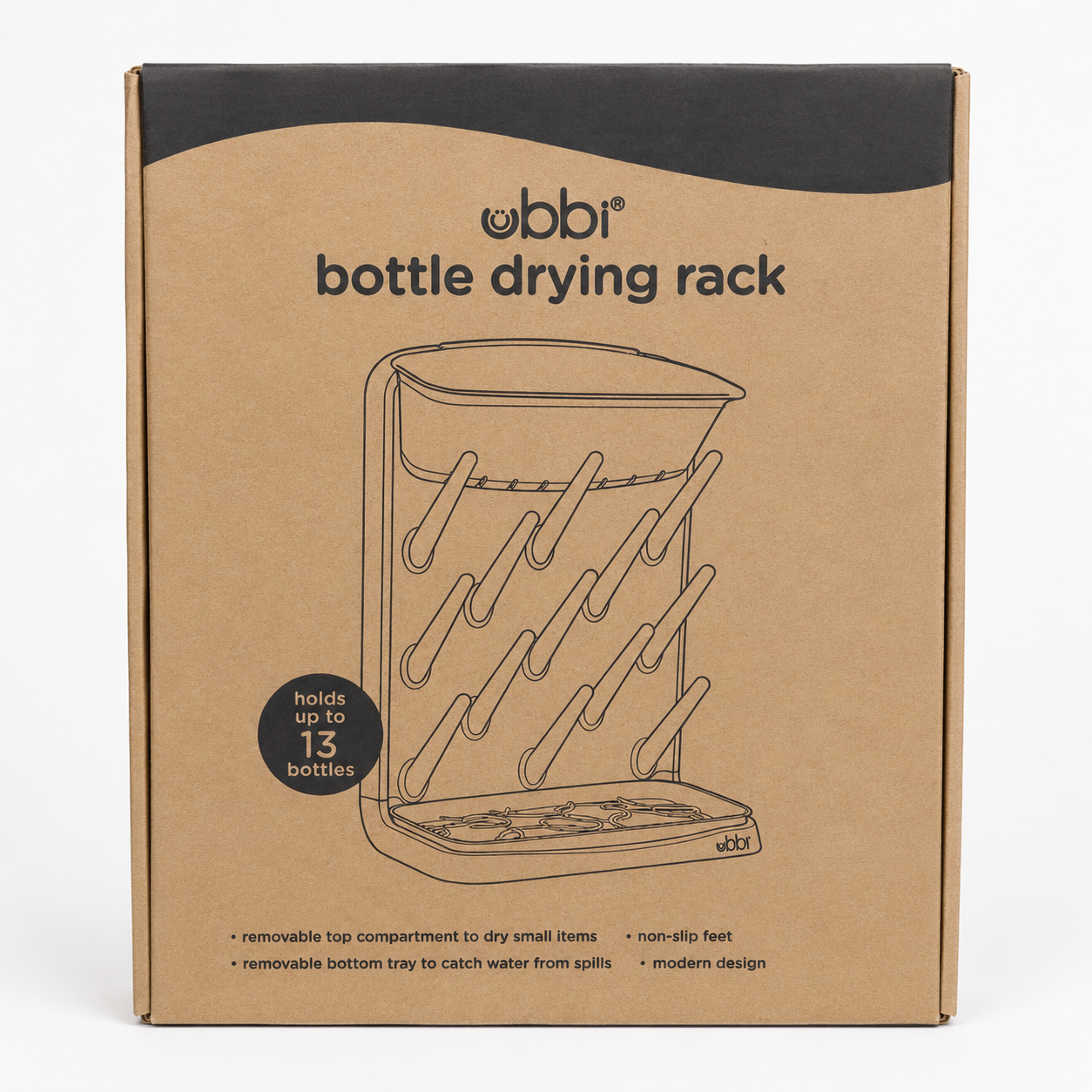 Ubbi Bottle Drying Rack