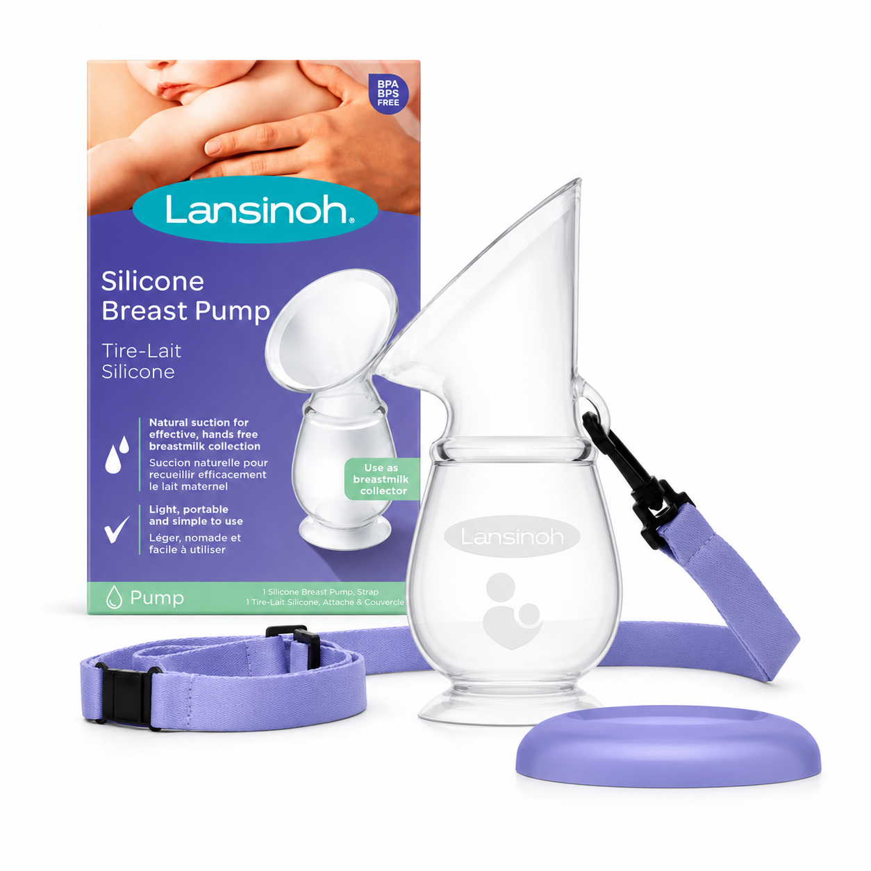 LANSINOH SILICONE PUMP