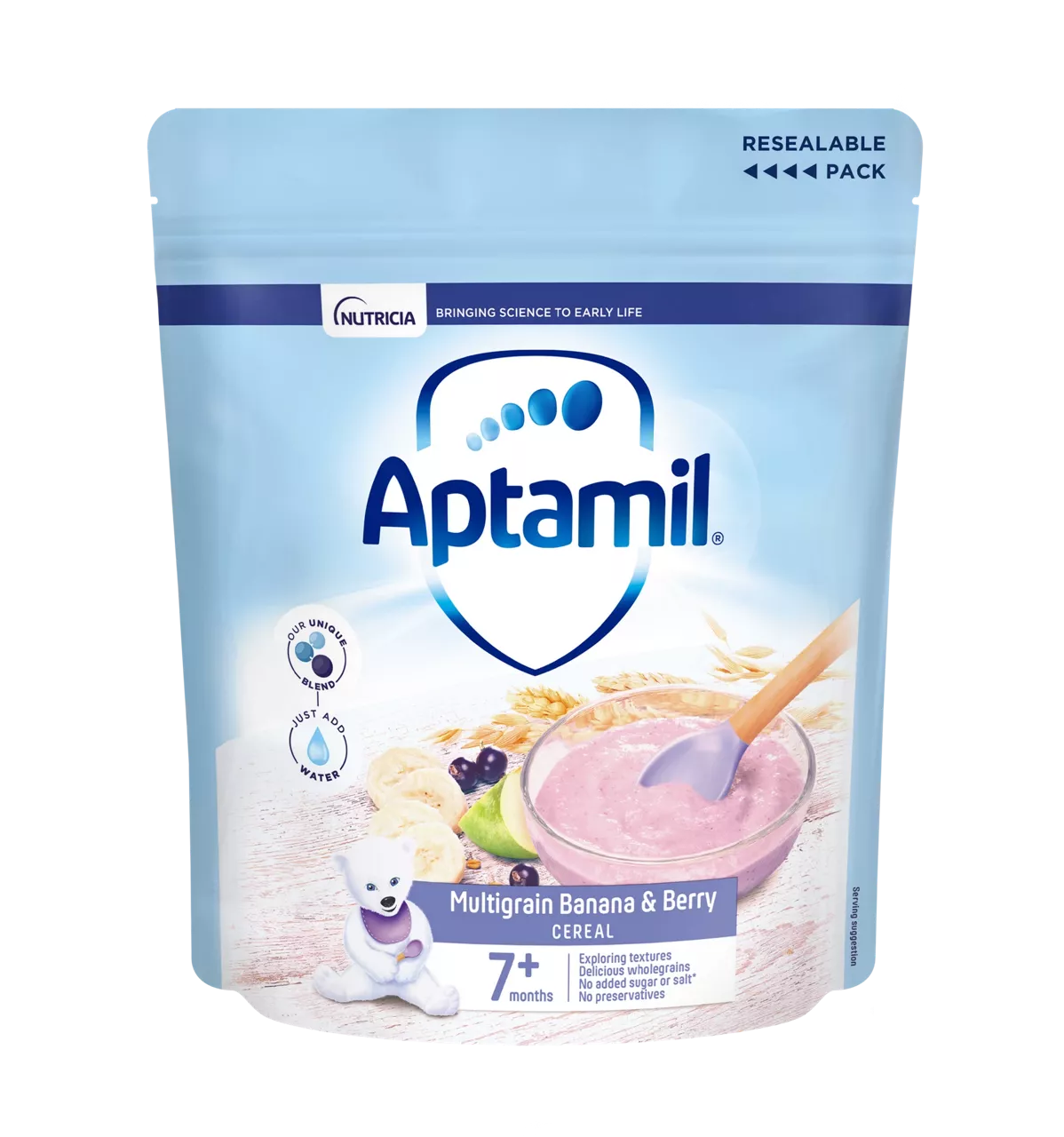 APTAMIL MULTIGRAIN BANANA & BERRY CEREAL 7M+ 200G