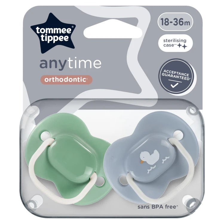 Tommee Tippee anytime orthodontic pacifiers