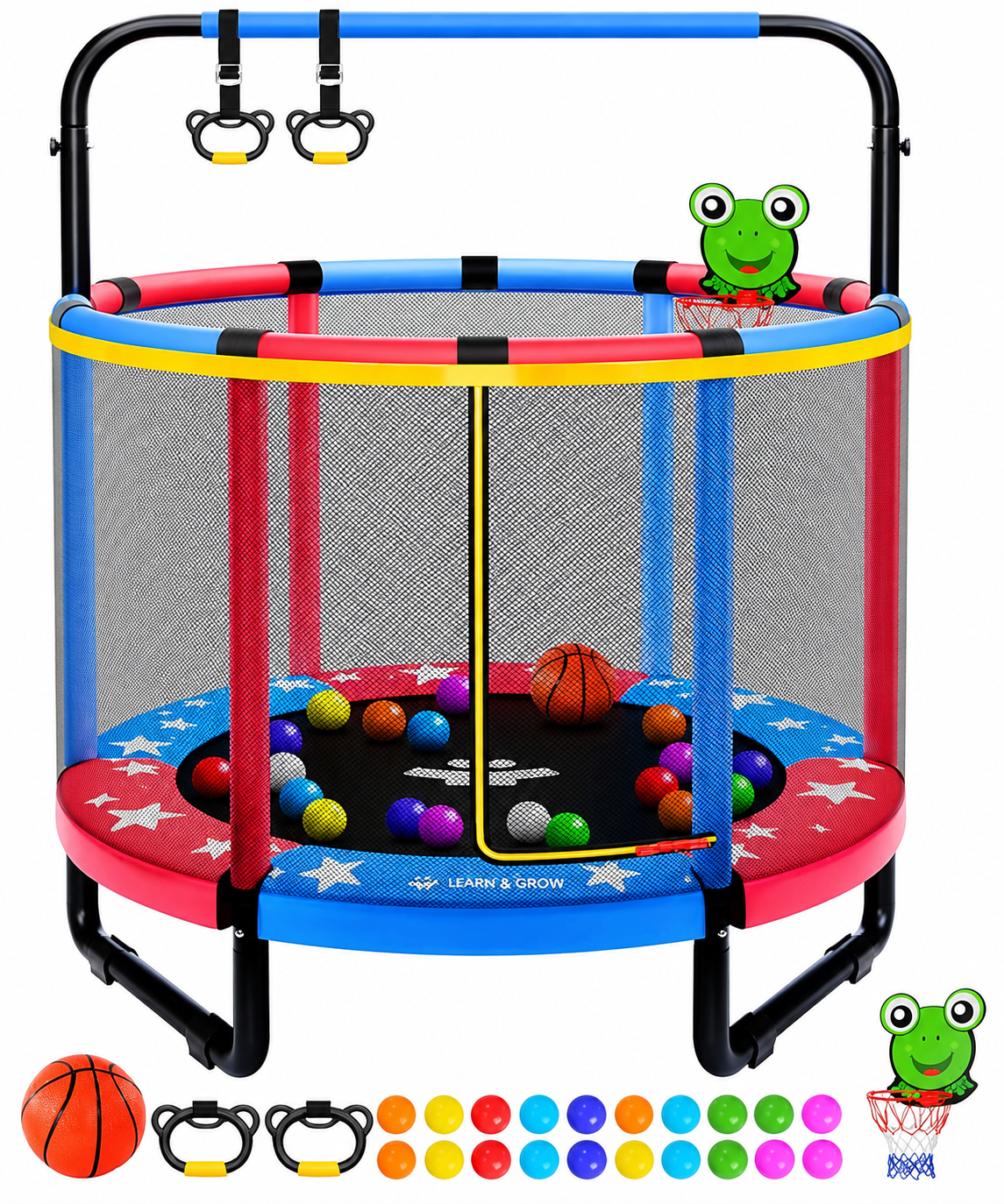 Indoor toddler trampoline