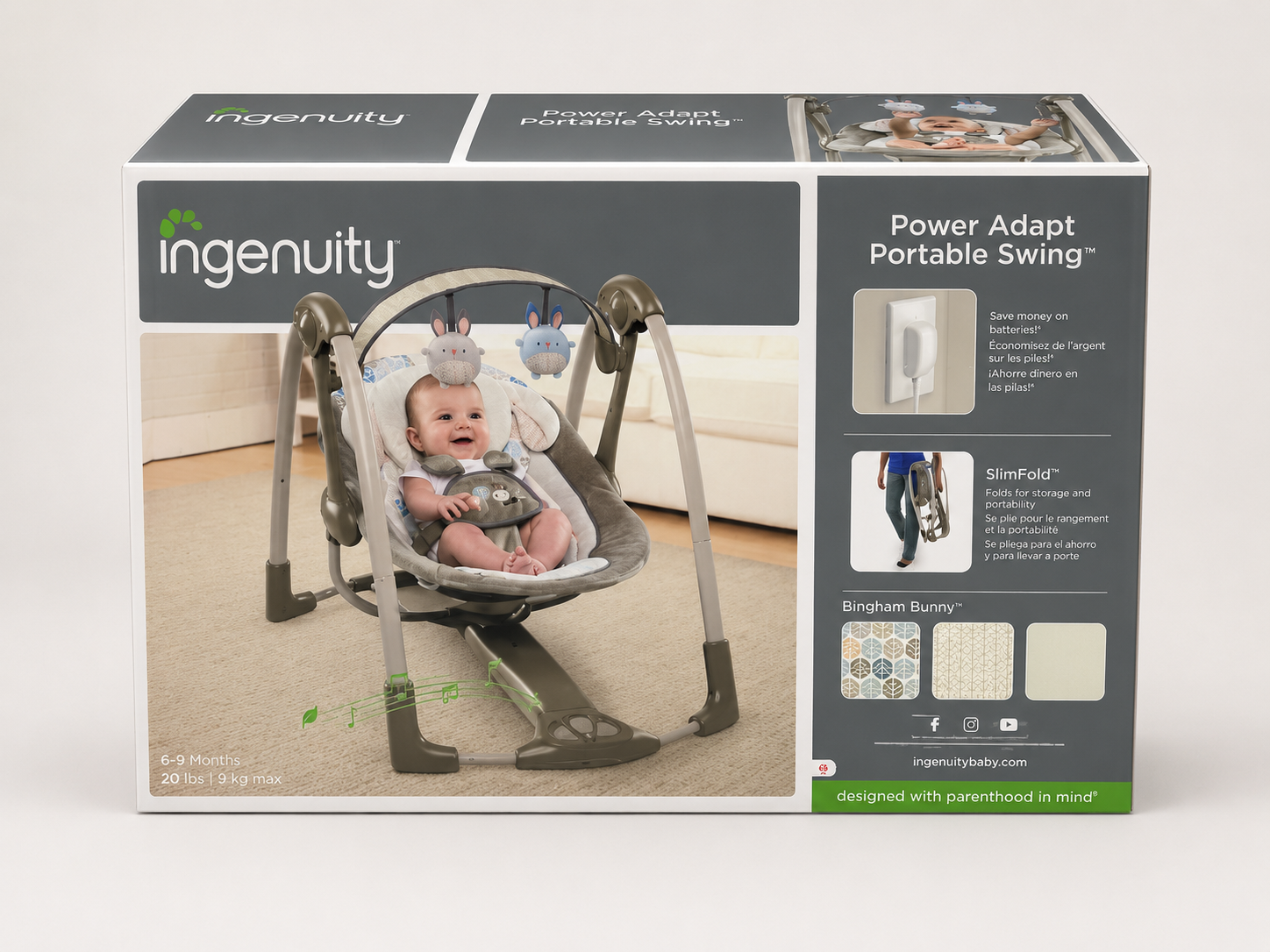Ingenuity Power Adapt Portable Swing.