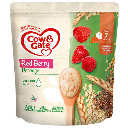 COW & GATE RED BERRY PORRIDGE 7M+ 200G