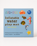 Inflatable water play mat