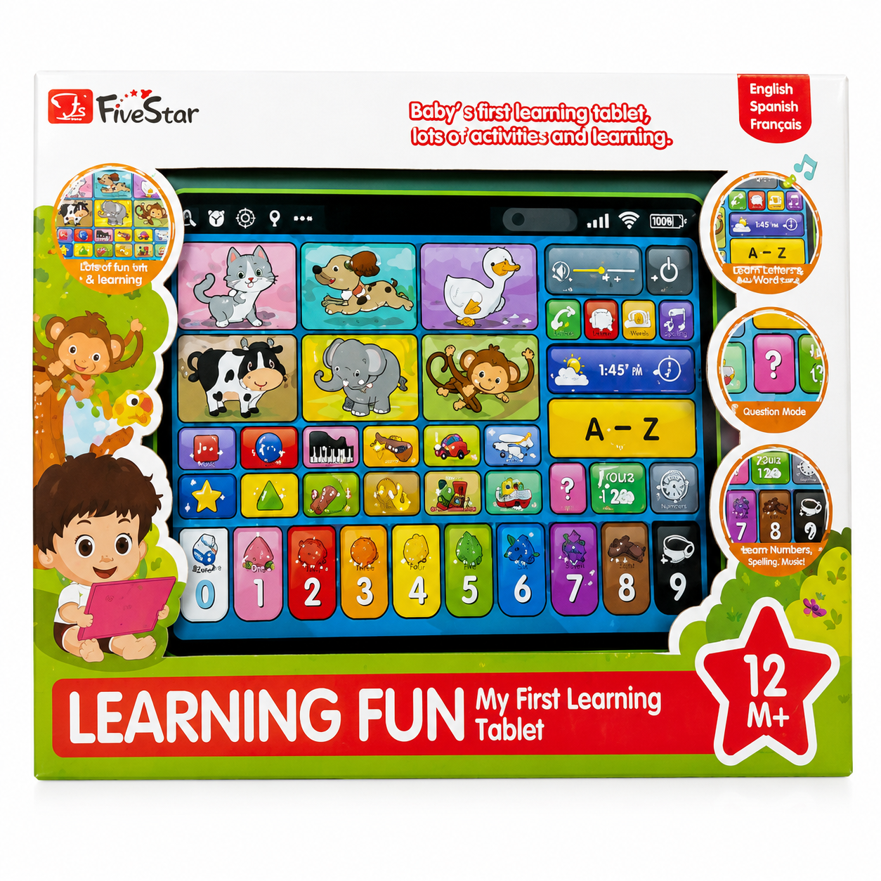 Fivestar learning fun my first learning tablet