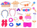 cartoon-themed hair clips