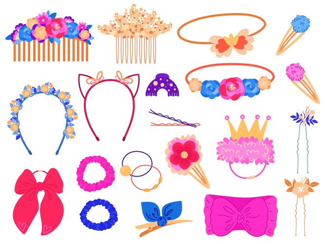 cartoon-themed hair clips