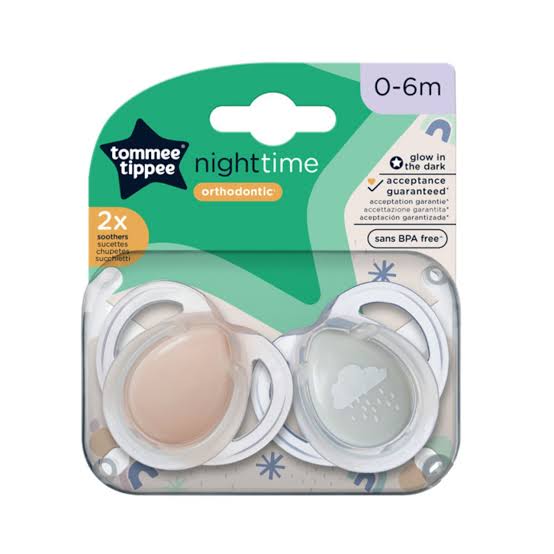 Tommee tippee nighttime orthodontic soothers